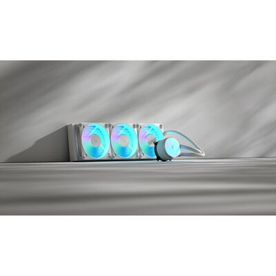 Fractal Design  Radius 360 RGB White FD-W-RA1-3603 (360mm ARGB ホワイト) 