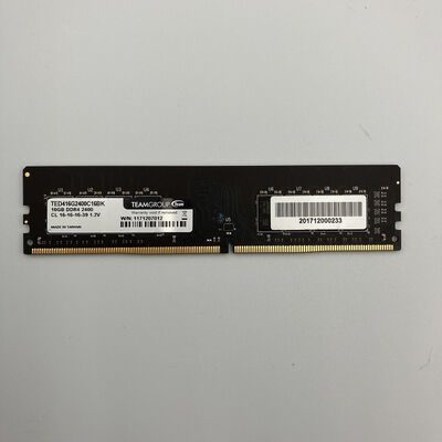 【新潟店】中古  PC4-19200 16GB デスクトップ用(DDR4-2400) 135639 