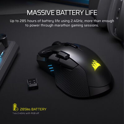 Corsair  IRONCLAW WIRELESS SE CHR-9317110-WW (ワイヤレス ゲーミングマウス ブラック) 