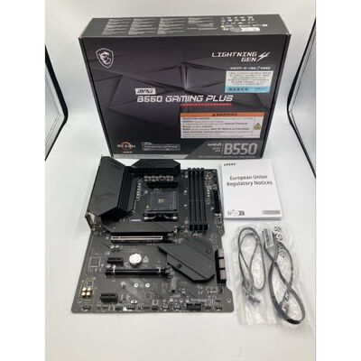 【座間相武台】中古  MSI MPG B550 GAMING PLUS (B550 AM4 ATX DDR4) 142929 