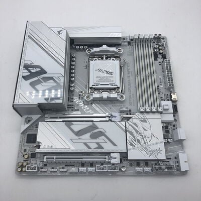 【宇都宮鶴田店】中古  X870M AORUS ELITE WF7 ICE(X870 AM5 mATX DDR5) 5280001843 