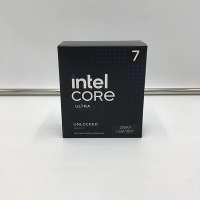 【白山FM松任店】中古  INTEL Core Ultra 7 265KF (1851/3.9G/30M/C20/T20) 