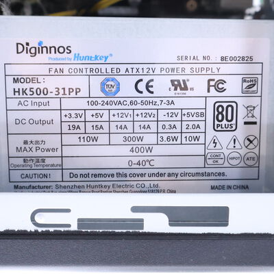 【通販センター】中古  THIRDWAVE Magnate EM041(Intel Core i5 8400/16GB DDR4 (PC4)/SSD500GB/DVDマルチ/オンボード/W11H64 MAR) 202688 
