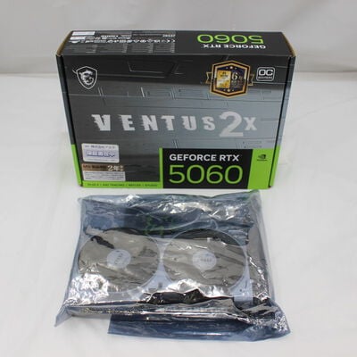 【通販センター】中古  MSI GeForce RTX 5060 8G VENTUS 2X OC 188976 