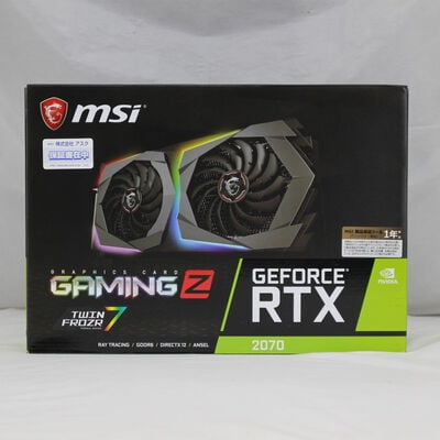 中古 MSI GeForce RTX 2070 GAMING Z 8G（RTX 2070 8GB） 3480031871 