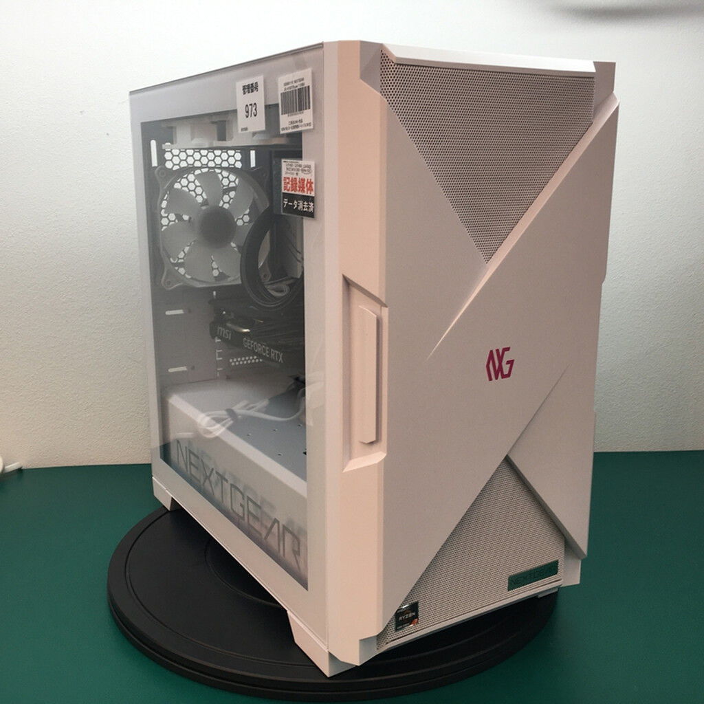 中古 NEXTGEAR JG-A7G6T(Ryzen 7 5700X/32GB/SSD1TB/RTX4060Ti 8GB