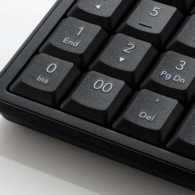 エレコム  TK-TDM022SKBK (無線静音テンキーパッド) 