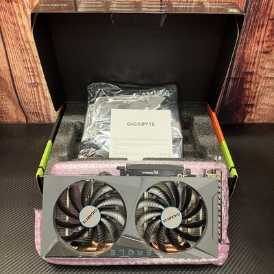 【富士青葉店】中古  【LHR版】GIGABYTE GV-N3060EAGLE OC-12GD R2.0 (RTX3060 12GB LHR) 175506 