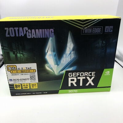【宇都宮鶴田店】中古  ZOTAC GAMING GeForce RTX 3070 Twin Edge OC ZT-A30700H-10P (RTX3070 8G) 143904 