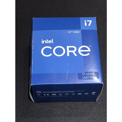 【水戸赤塚店】中古  INTEL Core i7 12700  (1700/2.1G/25M/C12/T20) 148610 