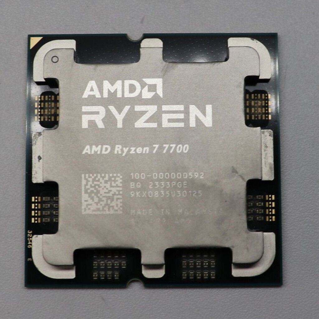 中古 AMD Ryzen 7 7700 (AM5/3.8GHz/40M/C8/T16/65W) 154483 （310209