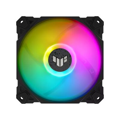 ASUS  TUF Gaming TF120 ARGB Fan - Triple Fan Kit with ARGB Controller ブラック (TUF GAMING TF120 BLACK ARGB 3IN1) 