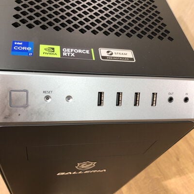 【姫路店】中古  THIRDWAVE GALLERIA SKM Ver.2(Intel Core i7 14700F/32GB/SSD500GB/なし/NVIDIA GeForce RTX 4070 12GB/W11H64 DSP) 182538 