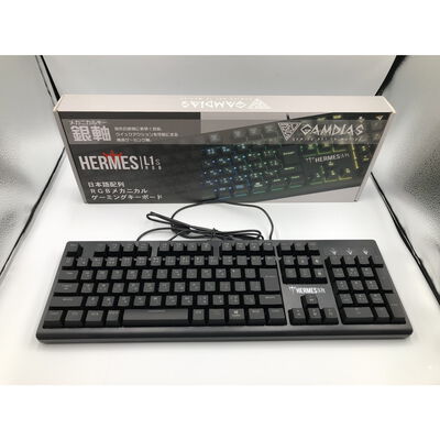 【水戸赤塚店】中古  GAMDIAS HERMES L1S-JP RGB 銀軸 3480040235 