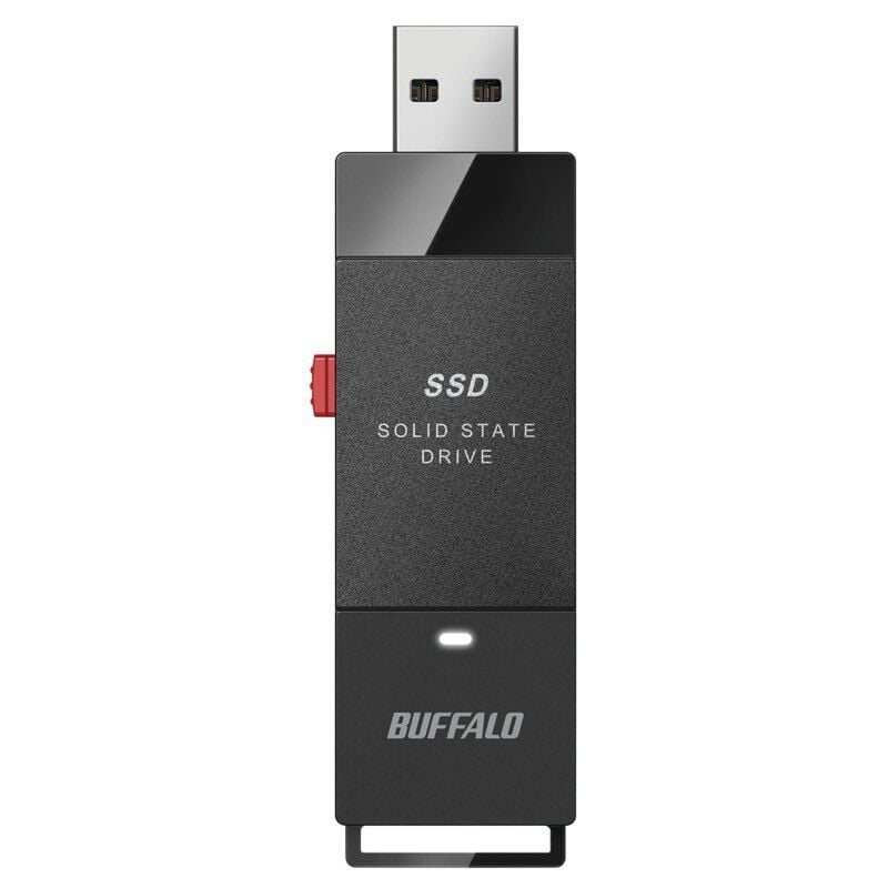 BUFFALO SSD-PUT250U3BC/D (USB3.2 Gen1 ポータブルSSD 250GB