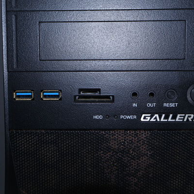 【通販センター】中古  THIRDWAVE GALLERIA KT(Intel Core i7 8700/16GB DDR4 (PC4)/SSD500GB/DVDマルチ/NVIDIA GeForce GTX 1060 6GB 6GB/W11H64 MAR) 202182 