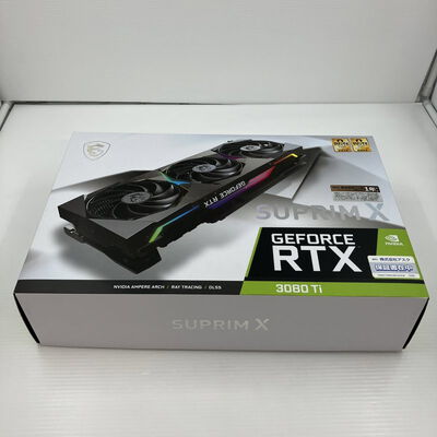 【秋葉原本店】中古  MSI GeForce RTX 3080 Ti SUPRIM X 12G (RTX3080Ti 12GB) 146245 