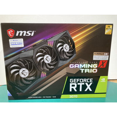 【富山本郷店】中古  MSI GeForce RTX 3070 GAMING X TRIO (RTX3070 8G) 143901 