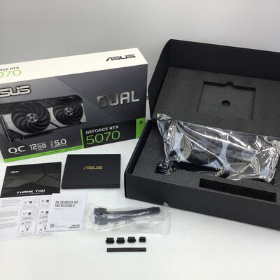 【白山FM松任店】中古  ASUS DUAL-RTX5070-O12G (RTX5070 12GB) 188938 