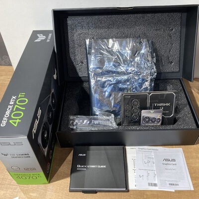【富山本郷店】中古  ASUS TUF-RTX4070TI-12G-GAMING (RTX4070Ti 12GB) 154195 