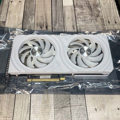【広島店】中古  Palit NE6406T019P1-1048L(RTX4060Ti WHITE 8G) 175561 
