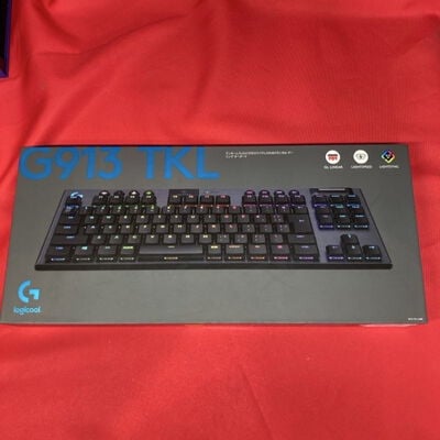 【千葉店】中古  Logicool G913 TKL LIGHTSPEED Wireless RGB Mechanical Gaming Keyboard-Linear G913-TKL-LNBK (リニア) 1230009922 