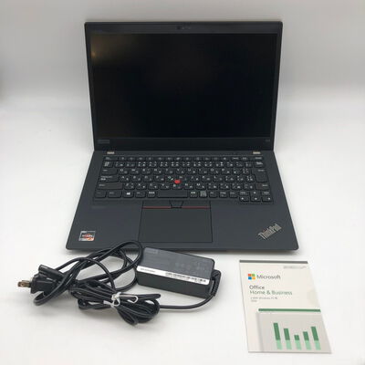 【大分店】中古  LENOVO ThinkPad X13 (AMD Ryzen 5 Pro 4650U 2.10GHz/32GB/SSD256GB/-/オンボード/13.3/1920x1080/Wi-Fi/WEBCAM/W11P/Microsoft Office Home and Business 2024) 184183 