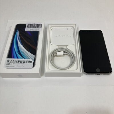 【神戸・三宮店】中古  【au】Apple iPhoneSE 4.7インチ (第2世代/2020) 64GB (ホワイト) MHGQ3J/A 新パッケージ版 146172 