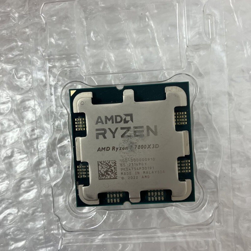 中古 AMD Ryzen 7 7800X3D (AM5/4.2/104M/C8/T16/120W) 157139