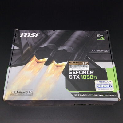 【浜松店】中古  MSI GTX 1050 Ti 4G OCV1 (GTX1050Ti 4GB GDDR5) 1300007659 