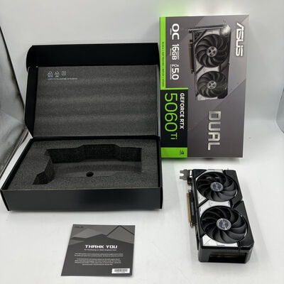 【なんば店】中古  ASUS DUAL-RTX5060TI-O16G (RTX5060Ti 16G) 178229 