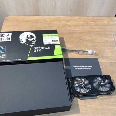 【姫路店】中古  玄人志向 GF-GTX1660Ti-E6GB/DF (GTX1660Ti 6G GDR6) 139076 