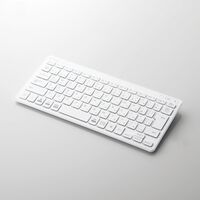エレコム  Bluetooth超薄型ミニキーボード TK-FBP100WH (ホワイト) 