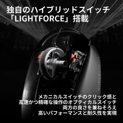 Logicool  PRO X SUPERLIGHT 2c G-PPD-004WLCO-BK (ブラック) 