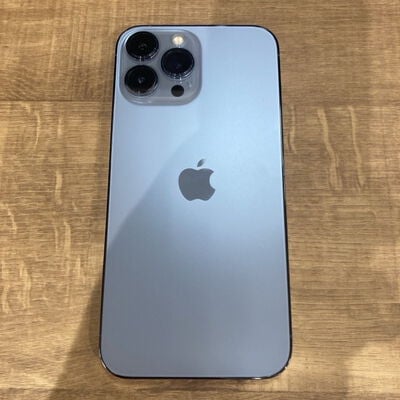 【静岡東瀬名店】中古  【国内版SIMフリー】Apple iPhone13 Pro Max 6.7インチ 128GB シエラブルー MLJ73J/A 147514 