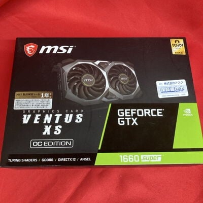 【千葉店】中古  MSI GeForce GTX 1660 SUPER VENTUS XS OC (GTX1660 SUPER) 141208 