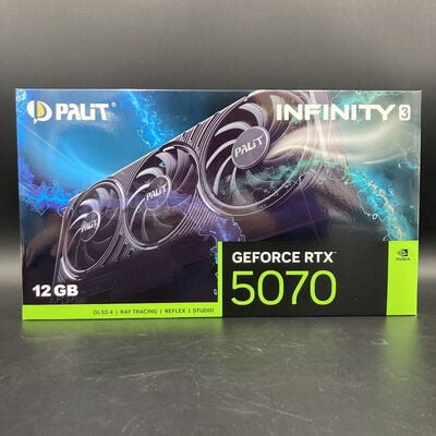 【熊本浜線店】中古  Palit NE75070019K9-GB2050S(RTX5070 12GB) 5370000500 
