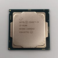 中古  INTEL Core i3 8100 (1151/3.60GHz/6M/C4/T4) 136202 
