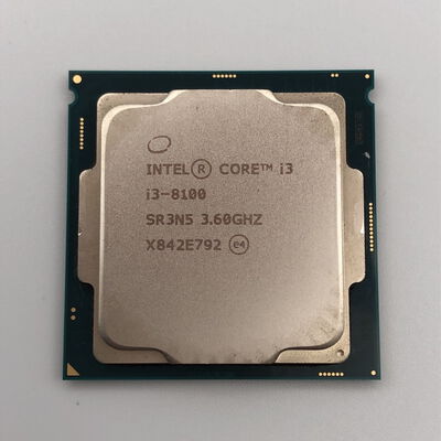 【甲府飯田店】中古  INTEL Core i3 8100 (1151/3.60GHz/6M/C4/T4) 136202 