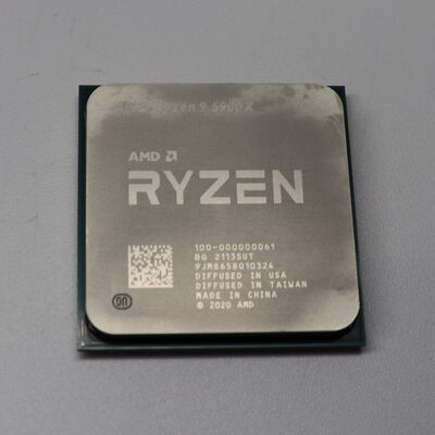 【札幌店】中古  AMD Ryzen 9 5900X (AM4/3.7/70M/C12/T24/105W) 143914 