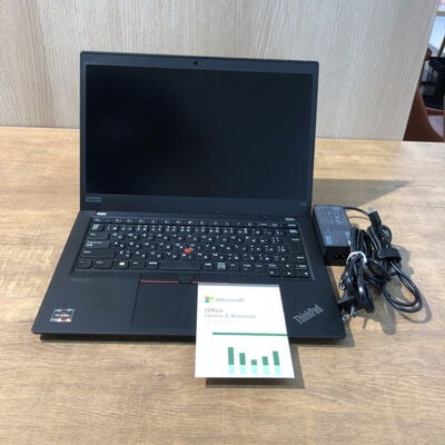 【姫路店】中古  LENOVO ThinkPad X13 (AMD Ryzen 5 Pro 4650U 2.10GHz/32GB/SSD256GB/-/オンボード/13.3/1920x1080/Wi-Fi/WEBCAM/W11P/Microsoft Office Home and Business 2024) 184183 