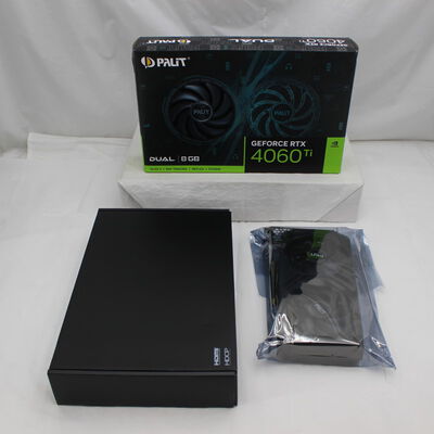 【通販センター】中古  Palit NE6406T019P1-1060D (RTX4060Ti Dual 8G) 175562 