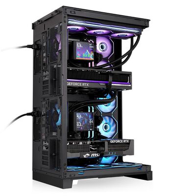Thermaltake  CAPO X CA-12D-00S1WN-00 (MicroATX ガラス ブラック) 