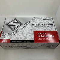 中古  ASRock RX7600 SL 8GO RX7600 Steel Legend 8G OC (RX7600 8G) 162751 