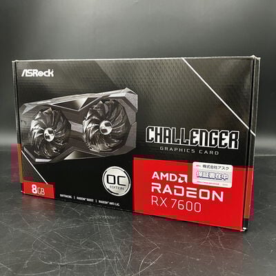 【大須店】中古  ASRock RX7600 CL 8GO RX7600 Challenger 8G OC (RX7600 8G) 162749 