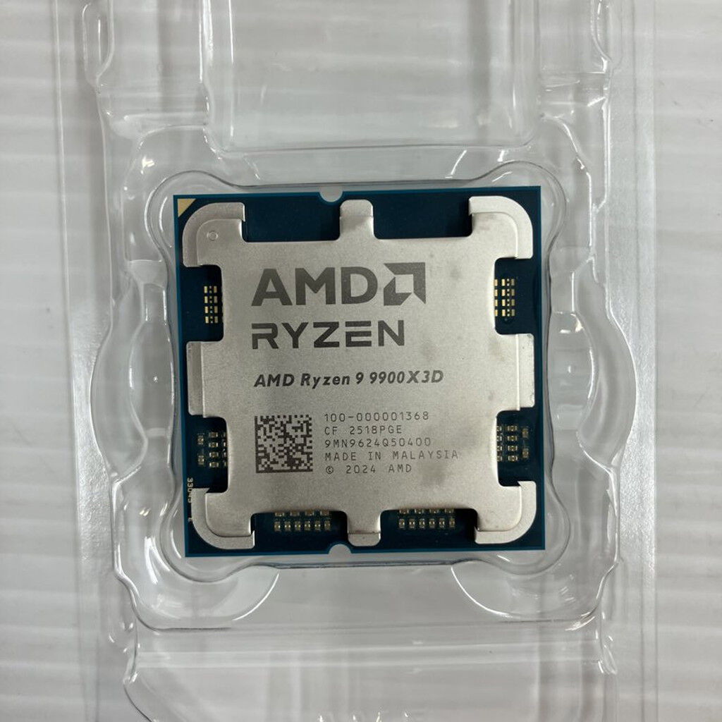 中古 AMD Ryzen 9 9900X3D (AM5/4.4GHz/140M/C12/T24/120W) 177128