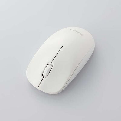 エレコム  M-LE10BRWH (Bluetooth(R) 光学式マウス Lサイズ ホワイト) 