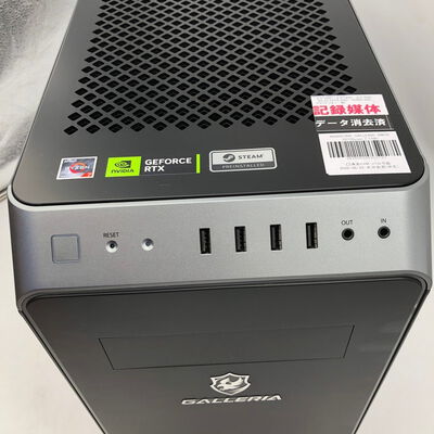 【大分店】中古  GALLERIA　RM7R R57(Ryzen 7 7700/32GB/SSD2TB/RTX5070/W11H) 4860001490 