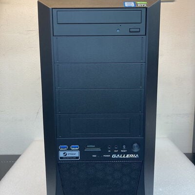 【京都店】中古  THIRDWAVE GALLERIA ZF (Core i7 9700K/16GB/SSD500GB/DVD-MULTI/RTX2070 8GB/W10H) 3180006109 