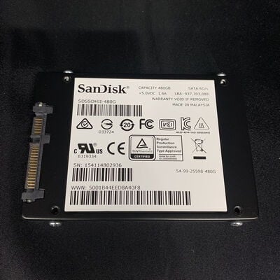 【横浜駅前店】中古  各社 2.5インチ SSD 480GB SATA 124395 